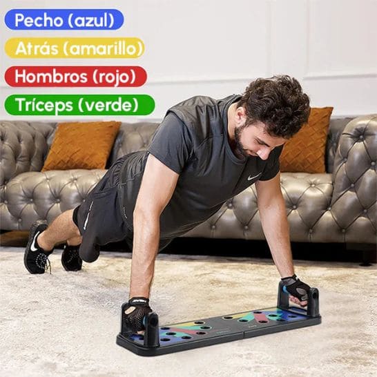 Tabla de Flexiones Push UP Master: Dale nivel a tu entrenamiento 🏆💪