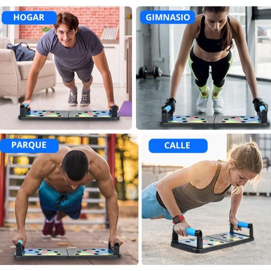 Tabla de Flexiones Push UP Master: Dale nivel a tu entrenamiento 🏆💪