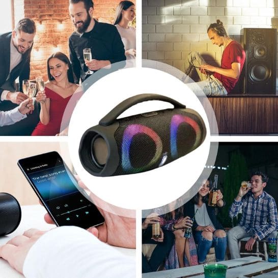 Altavoz Bluetooth Portátil Resistente al Agua 💧🎶