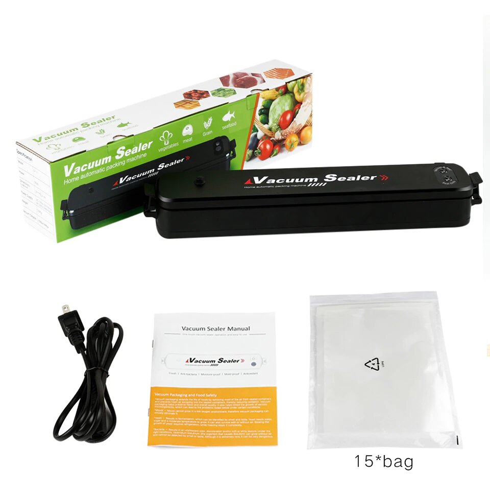 MÁQUINA SELLADORA AL VACÍO AUTOMÁTICA VACUUM SEALER